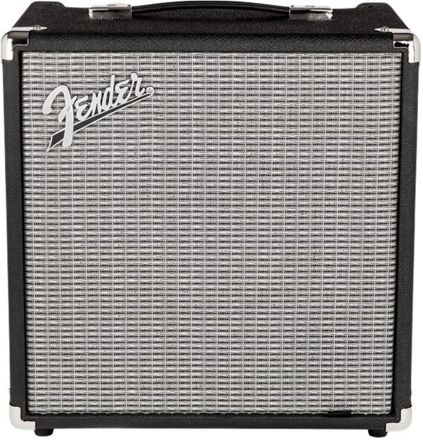 Fender Rumble™ 25 (V3), 230V EUR, Black/Silver