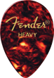 Fender 358 Shape Classic Celluloid Picks - 12 Pack