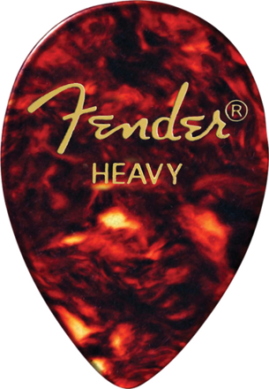 Fender 358 Shape Classic Celluloid Picks - 12 Pack