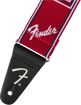 Fender Weighless™ 2" Mono Strap, Red/White/Blue