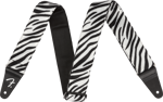 Fender Wild Zebra Print Strap, 2"