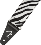 Fender Wild Zebra Print Strap, 2"