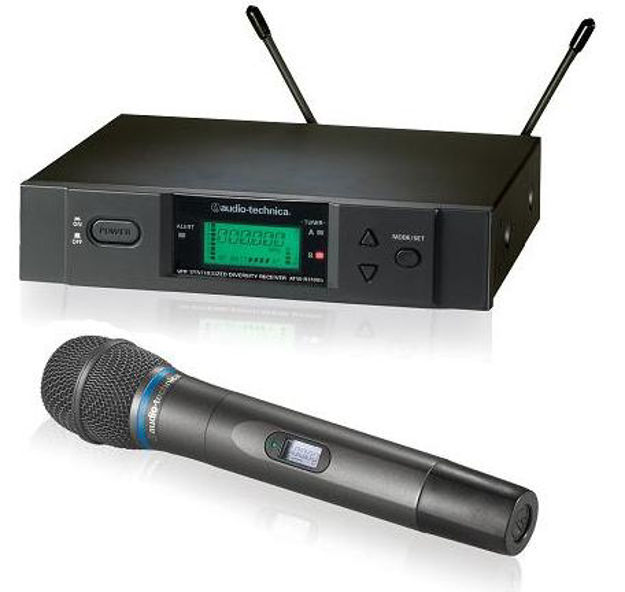 Audio-Technica Trådløst System Kondensator Håndmik ATM710 541-566MHZ