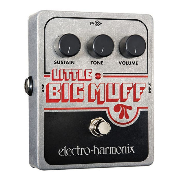 Electro-Harmonix LITTLE BIG MUFF PI Distortion/Sustainer Battery included, 9.6DC-200 PSU optional