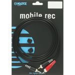 Klotz Y-kabel Stereo Minijack - 2X Phono RCA 2m