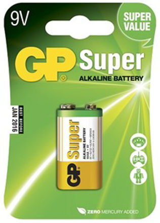 GP Batteries GP 1604A-U1 / 6LF22 / 9V - 1  pack - Blister