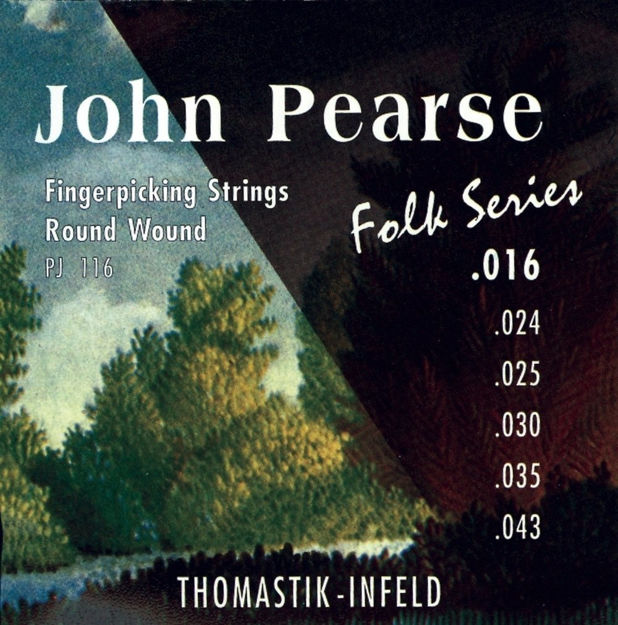 Thomastik-Infeld Strings for classic guitar John Pearse Folk Series Light Set - PJ116