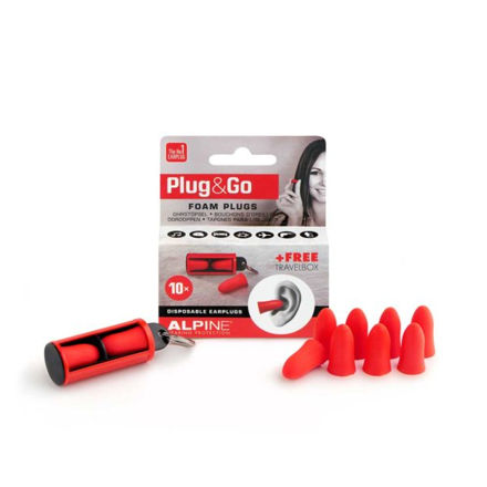 Alpine Plug and Go foam earplugs