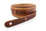 TaylorWare 4118-25 Taylor Nouveau Strap, Med Brown Leather, 2.5" Brn, Butterscotch, Distress Brn