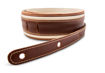TaylorWare 4113-25 Taylor Element Strap, Brown/Cream Leather, 2.5"