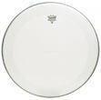 Remo Bass, POWERSTROKE® 3, SMOOTH WHITE™, 18" Diameter, DynamO Installed, No Stripe