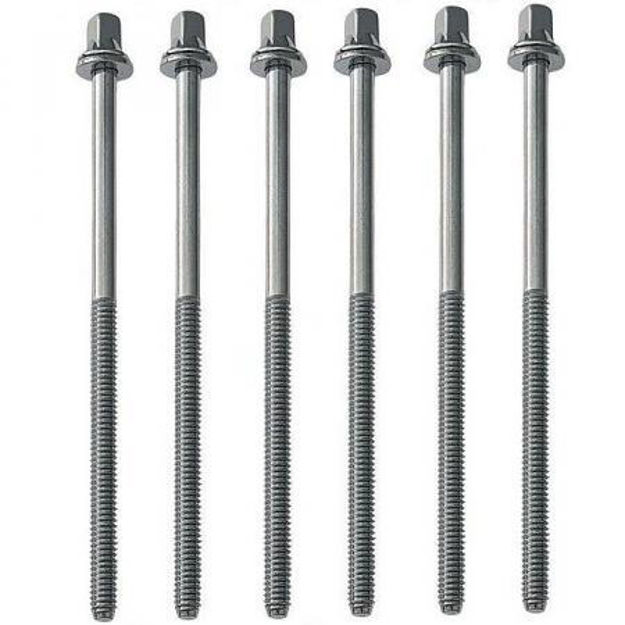 Pearl T-063L/6 M5.8 x 67mm Tension Rods & Washers (6 pcs/pack)