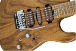Charvel Guthrie Govan Signature HSH Caramelized Ash, Caramelized Flame Maple Fingerboard, Natural