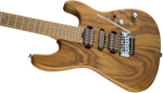 Charvel Guthrie Govan Signature HSH Caramelized Ash, Caramelized Flame Maple Fingerboard, Natural