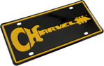 Charvel Guitar Logo License Plate