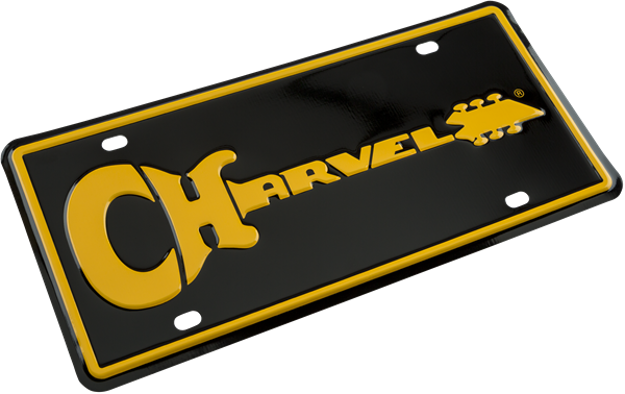 Charvel Guitar Logo License Plate