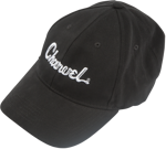 Charvel Toothpaste Logo Flexfit Hat, Black, L/XL