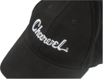 Charvel Toothpaste Logo Flexfit Hat, Black, L/XL