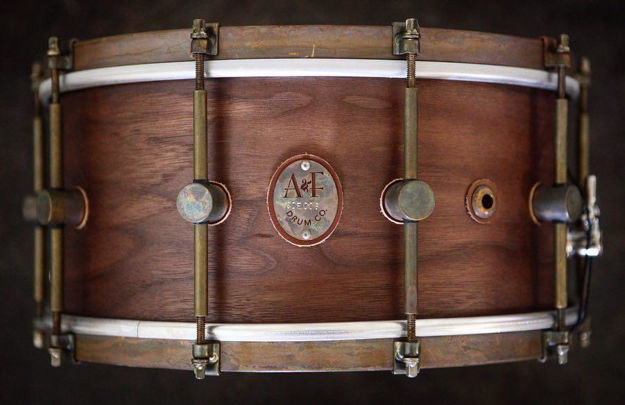 A&F 7x14 Whisky Club Snare, Brass Hoop