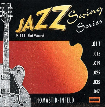 Thomastik-Infeld Strings for E-guitar Jazz Swing Series Nickel Flat Wound Set 011 flatwound - JS111