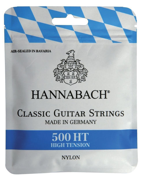 Hannabach Strings for classic guitar Serie 500 High Tension Set high - 500HT