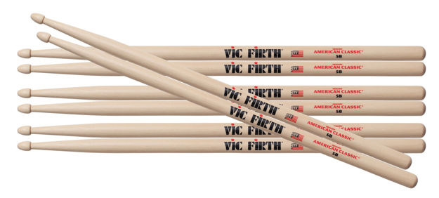 Vic Firth 5B Hickory Value Pack  3+1