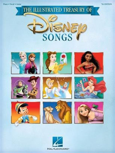The Illustrated Treasury of Disney Songs - 7th Ed. PVG