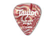 Taylor Premium Darktone® 351 Thermex Ultra Picks, Ruby Swirl, 1.25mm, 6-Pack
