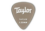 Taylor Premium 351 Taylex® Picks, Smoke Grey, 1.25mm, 6-Pack