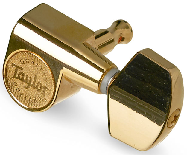 TaylorWare  Taylor Guitar Tuners 1:18 - 6-String, Polished Gold