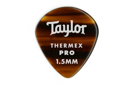 Taylor Premium Darktone® 651 Thermex Pro Picks, Tortoise Shell, 1.50mm, 6-Pack