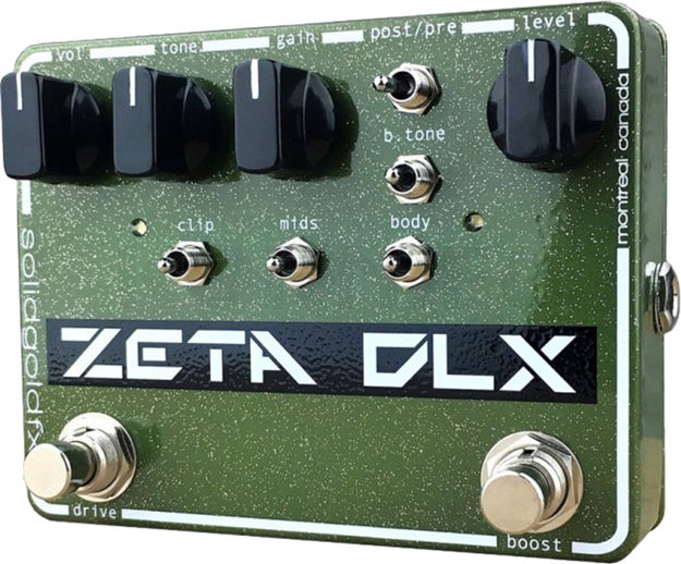 SolidGoldFX - Zeta DLX  - Deluxe Guitar Preamp / Overdrive / Boost