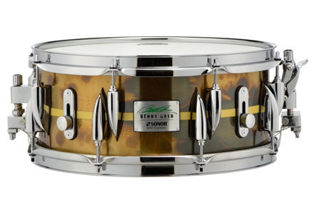 Sonor Signature Snare Drum Benny Greb Brass Shell 1.2mm SSD 13x5.75 BG SDB 2.0