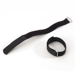 Adam Hall Accessories VR 2020 BLK Hook and Loop Cable Tie