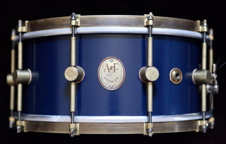 A&F 5,5x14 Chandler Blue Club Snare, Brass Hoops