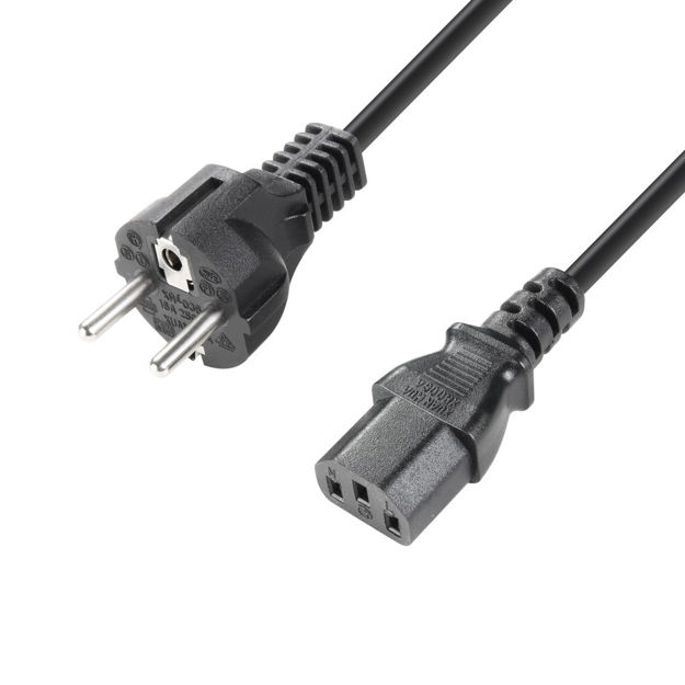 Adam Hall Cables 8101 KB 1000 - Power Cord CEE 7/7 - C13 10 m