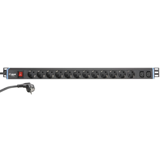 Adam Hall Accessories 874714 Mains Power Strip with 14 Sockets