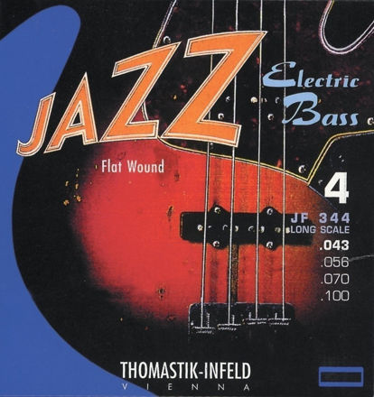 Thomastik-Infeld E-Bass Strings Jazz Bass Flat wound Set 4-string short - JF324
