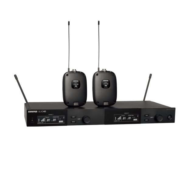 Shure SLXD Dual Body Pack System 518-562MHz