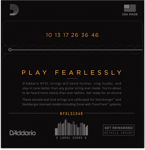 D'Addario NYXLS1046 Nickel Wound Electric Guitar Strings, Regular Light, Double Ball End, 10-46