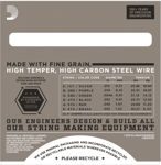 D'Addario EHR350 Half Round Electric Guitar Strings, Jazz Light, 12-52