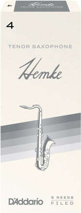 Frederick L. Hemke Tenor Saxophone Reeds, Strength 4.0, 5 Pack