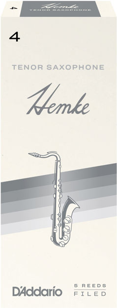 Frederick L. Hemke Tenor Saxophone Reeds, Strength 4.0, 5 Pack