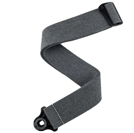 D'Addario Auto Lock Guitar Strap, Skater Grey