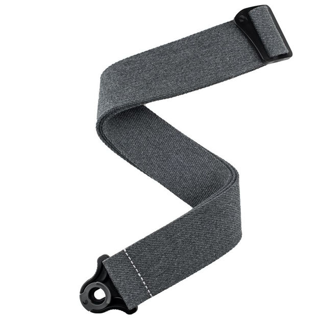 D'Addario Auto Lock Guitar Strap, Skater Grey