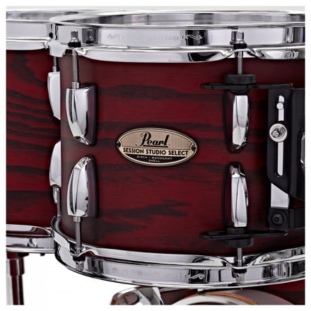 Pearl Session Studio Select 4 pc Shell Pack | Scarlet Ash 2216BX/1007T/1208T/1616F