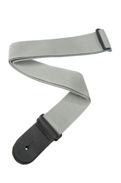 D'Addario Polypropylene Guitar Strap, Silver