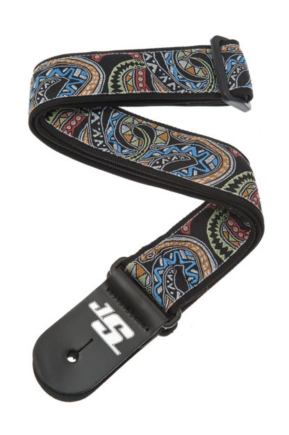 D'Addario Joe Satriani Guitar Strap, Snakes Mosaic