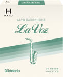 La Voz  Alto Saxophone Reeds, Strength Hard, 10 Pack