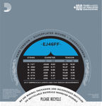 D'Addario EJ46FF Pro-Arté Carbon Classical Guitar Strings, Dynacore Basses, Hard Tension